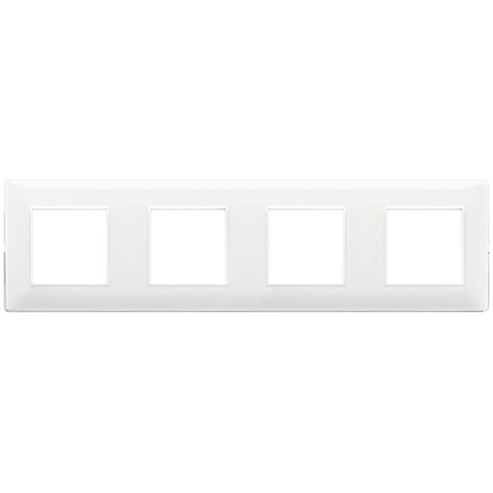 Placca 8M (2+2+2+2) Int71 Reflex Neve VIMAR 14669.41