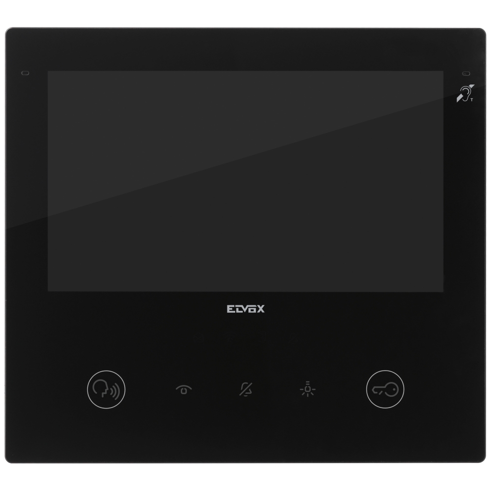 Videocitofono 2F+ Wi-Fi Tab7S Up Vv Nero VIMAR 40517.04