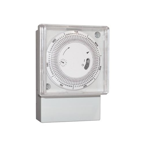 Interruttore Orario Settimanale Con Ris Car 72X72 PERRY ELECTRIC 1IO0020