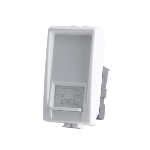 Presa Telefono T3-Joy Bianco MAPAM 523B Compatibile Bticino Matix