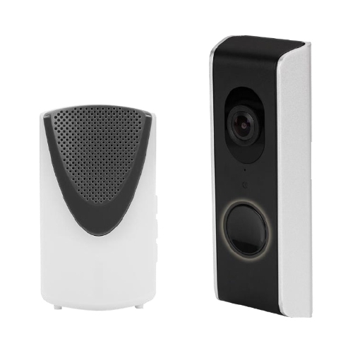 Kit Videocitofono Video Doorbell RISCO RVDBA701000A Allarme Antifurto Antintrusione