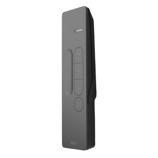 Telecomando Radiocomando Trasmettitore Bidirezionale Portatile Monocanale Nero NICE DOMI' P1 SV DOMIP1SVB