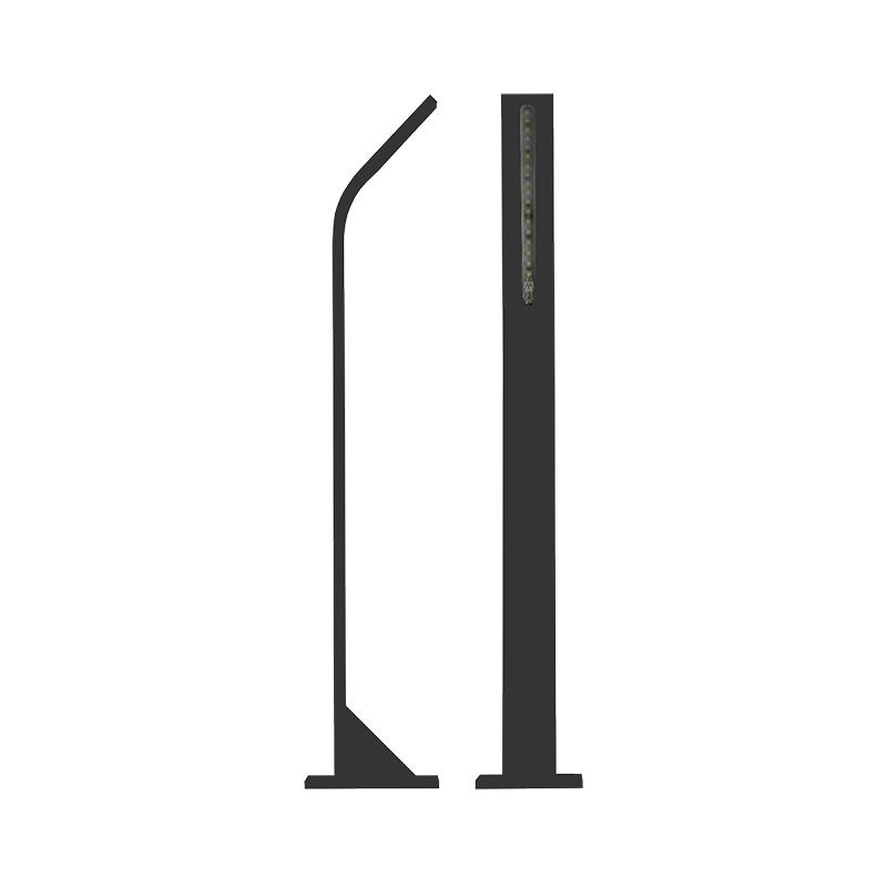Lampada A Led Per Il Giardino Colore Grigio Ral 7016 H=750 Mm KEY AUTOMATION STIK M STIKMD 900STIKMD