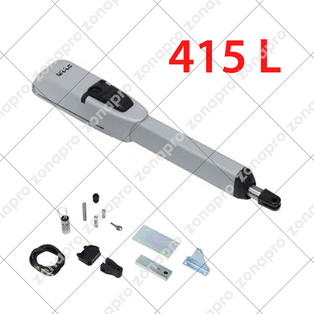 Attuatore Motore Operatore FAAC 104417 415 L 230V Corsa 400mm Lungo Per Cancello Anta Battente