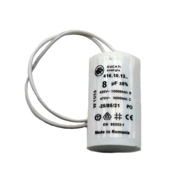 Condensatore µf 8 Con Cavi Ricambio CAME 119RIR291