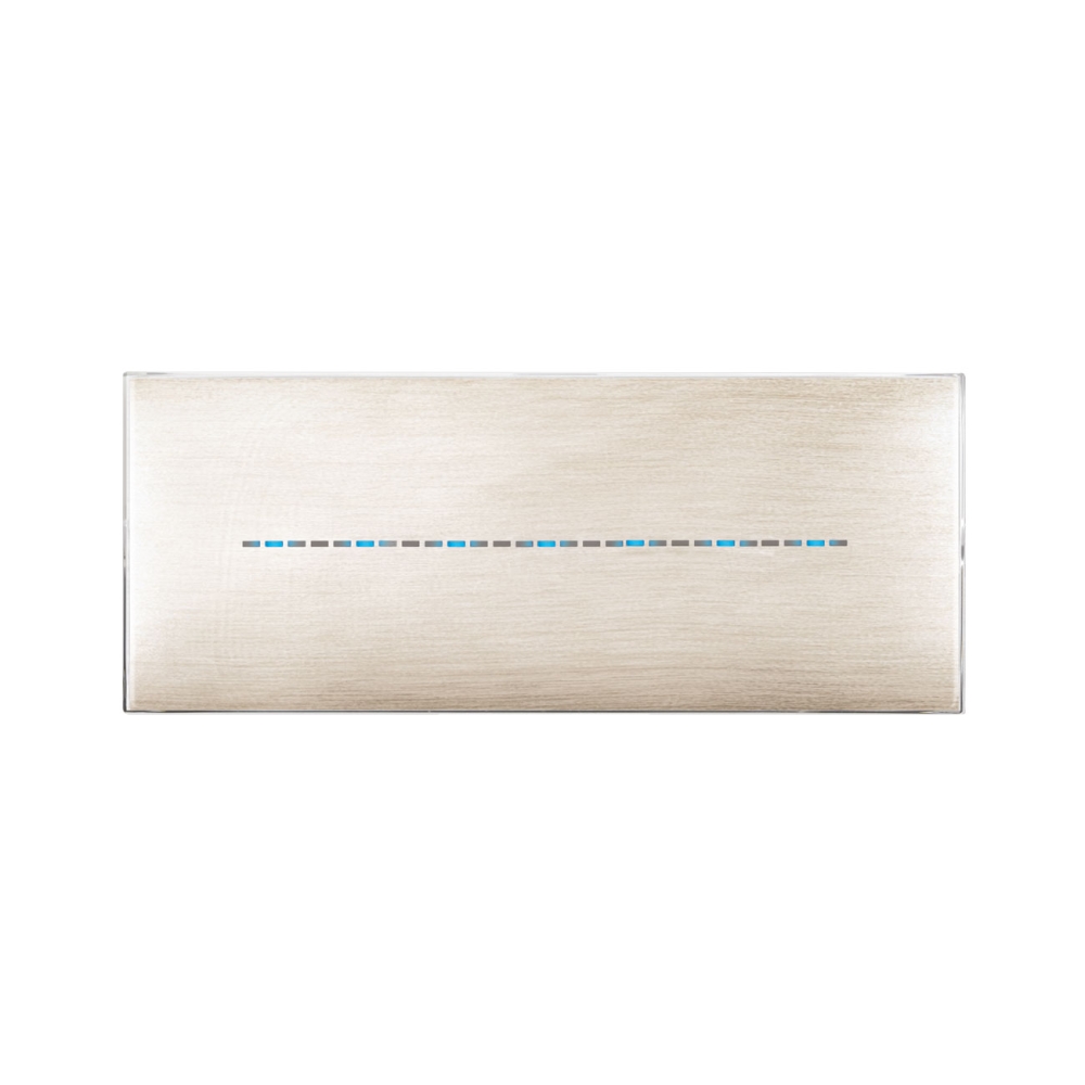 Placca Youngtouch Beige Spa.3D 7Com AVE 44PJTC7BEG/3D