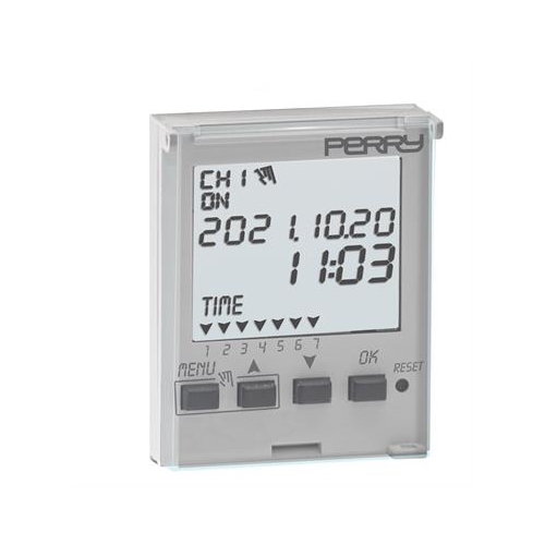 Mod.Int.Or.Giorn.2 Circ.+/-1H Aut. PERRY ELECTRIC 1IO1280/M