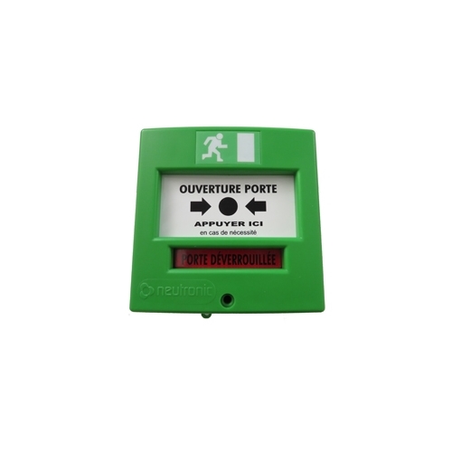 Pulsante Di Emergenza Verde Con Sblocco DITEC ENTREMATIC 0PSEV Per Porta Automatica