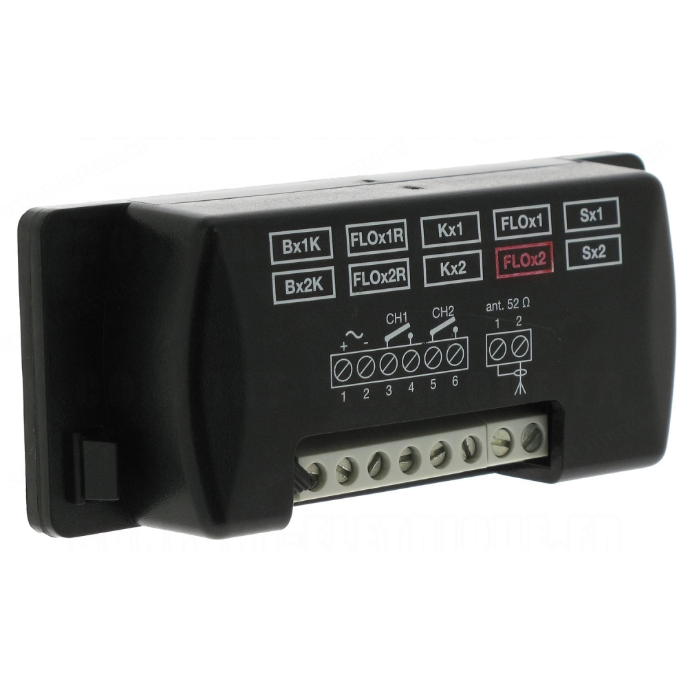 Ricevitore Ricevente Universale 433 Mhz 2 Canali Con Memoria Bm250 NICE FLOX2 a Codice Fisso