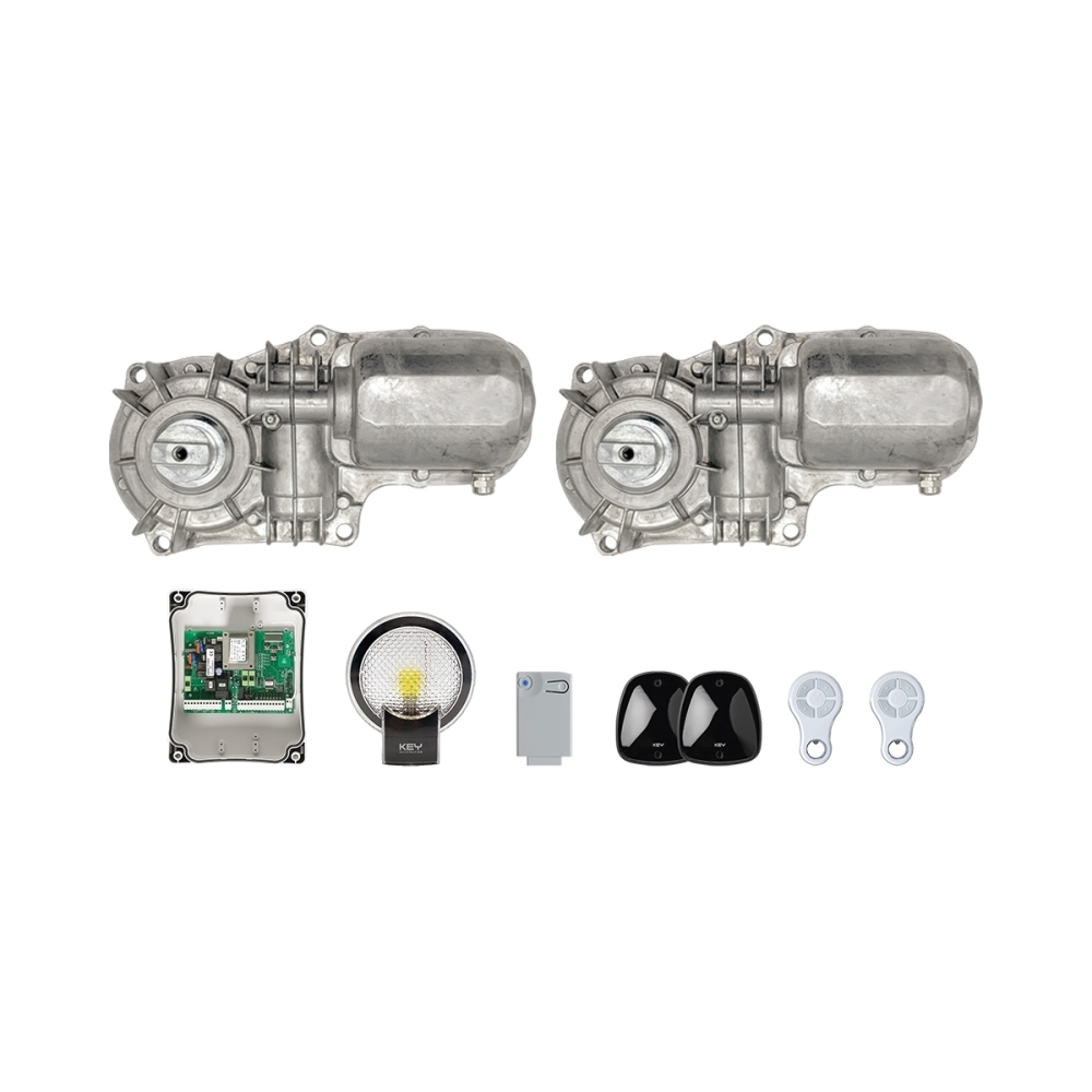 Kit Interrato Per Automazione Di Cancelli A Battente Con Ante Fino A 3,5 M KEY AUTOMATION UNDER KIT KUND2ES 900KUND2ES