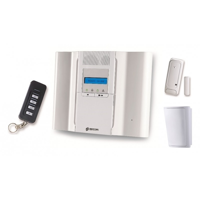 Kit Sistema Allarme Completo BENTEL BW64-K Antifurto Antintrusione Via Radio Wireless