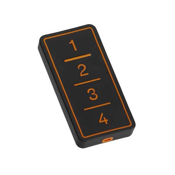 Trasmettitore Telecomando Radiocomando Rolling Code Copia 4 Canali BEB FACILE 433 F0-TX4-FN-433