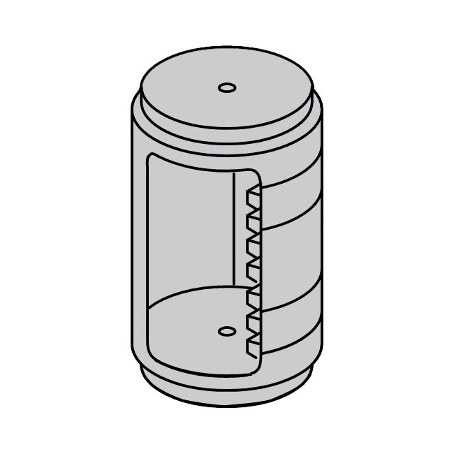 Pistone Cremagliera Per 560 - 580 - 630 Ricambio Originale FAAC 716081