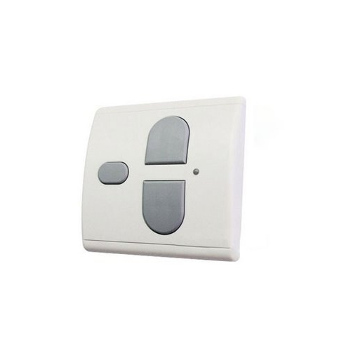 Telecomando Pulsantiera Radio Parete 3 Canali 434 Mhz Sporgente SOMMER Y4763V000