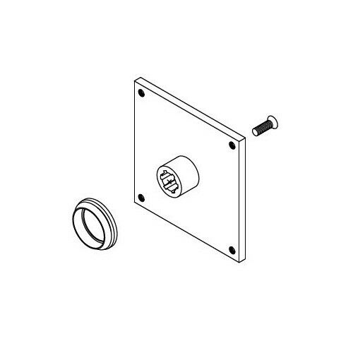 Piastra Supporto Asta ELRAP4E Ricambio Originale CARDIN 9995170