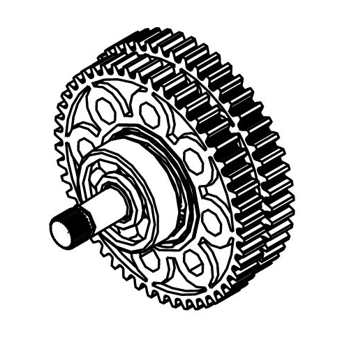 Gruppo Ingranaggi Interni Pignone C720 C721 FAAC 63003502 Ricambio Originale
