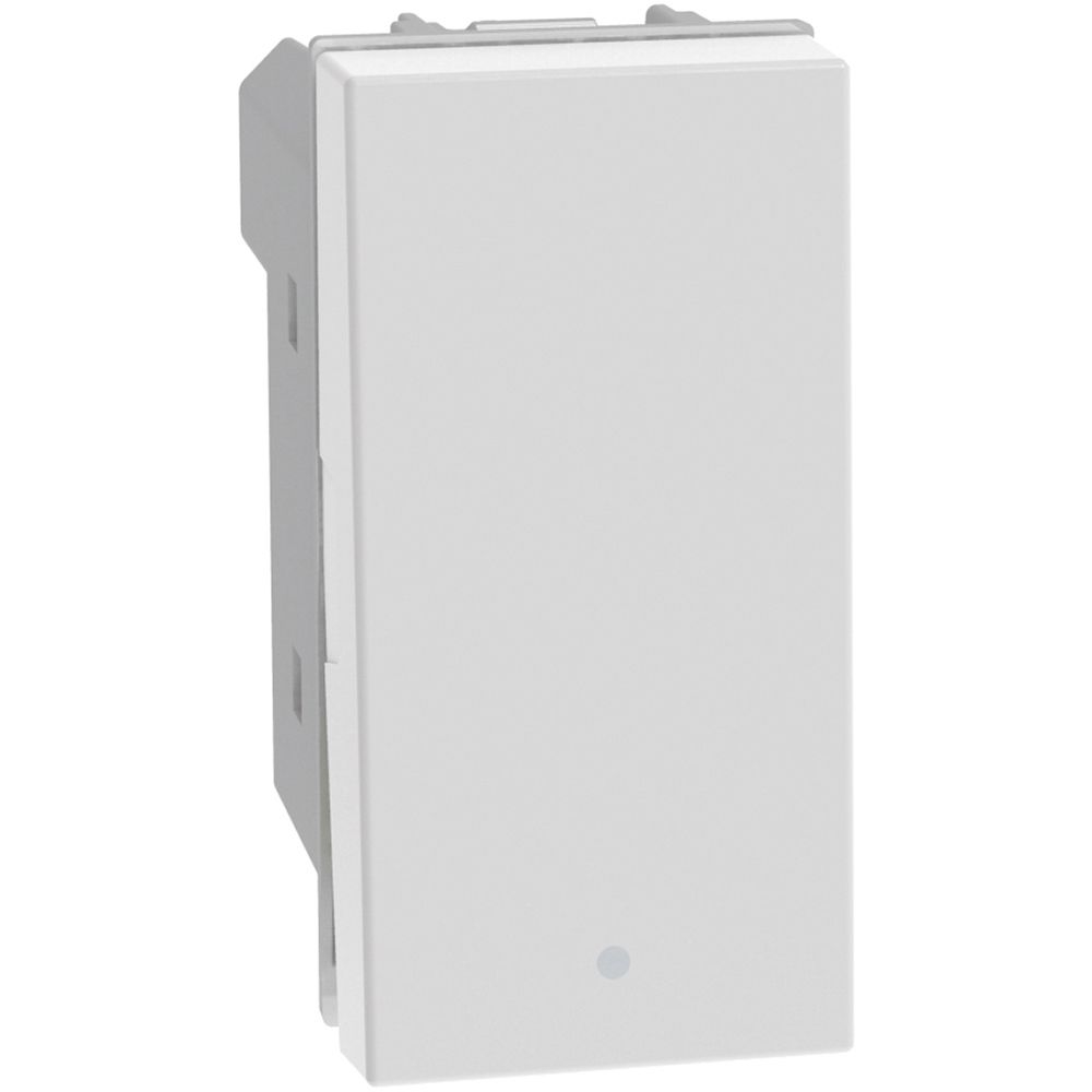 Interruttore Basculante 1P 10Ax - 250Vac Antibatterico BTICINO JW4001AB