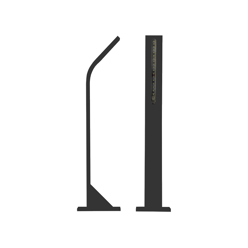 Lampada A Led Per Il Giardino Colore Grigio Ral 7016 H=404 Mm KEY AUTOMATION STIK S DOWN STIKDD 900STIKDD