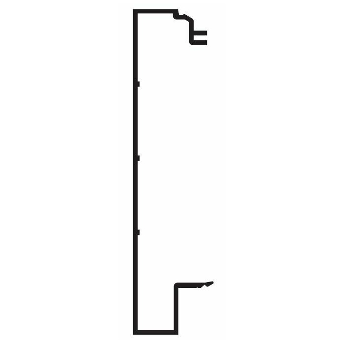 Profilo Carter Chiusura Per 4063 4063D L 6650 Grezzo DITEC ENTREMATIC V4085G66